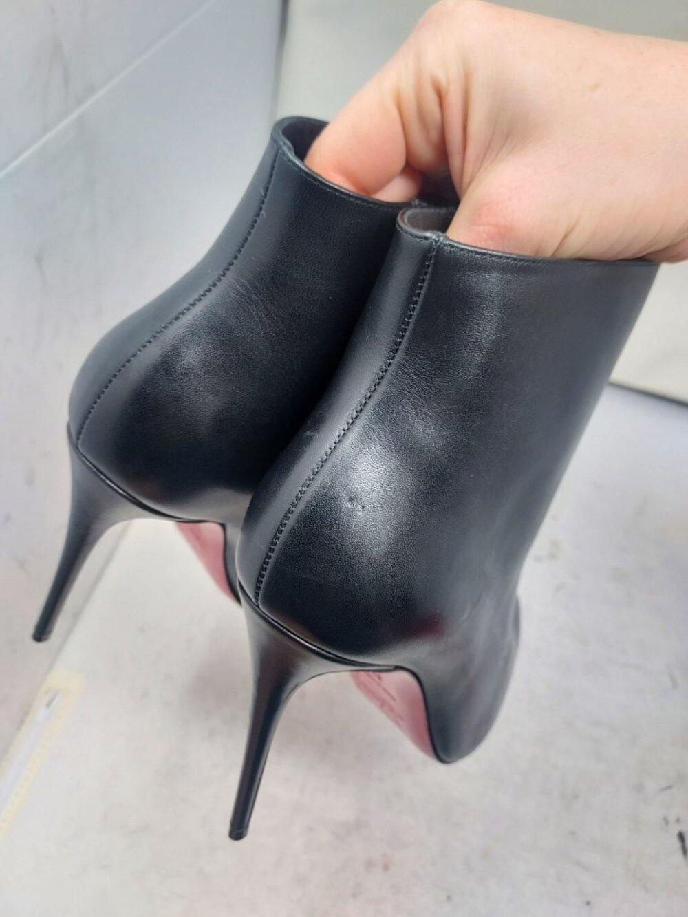 CHRISTIAN LOUBOUTIN Black So Kate Ankle Boot - Picture 11 of 12